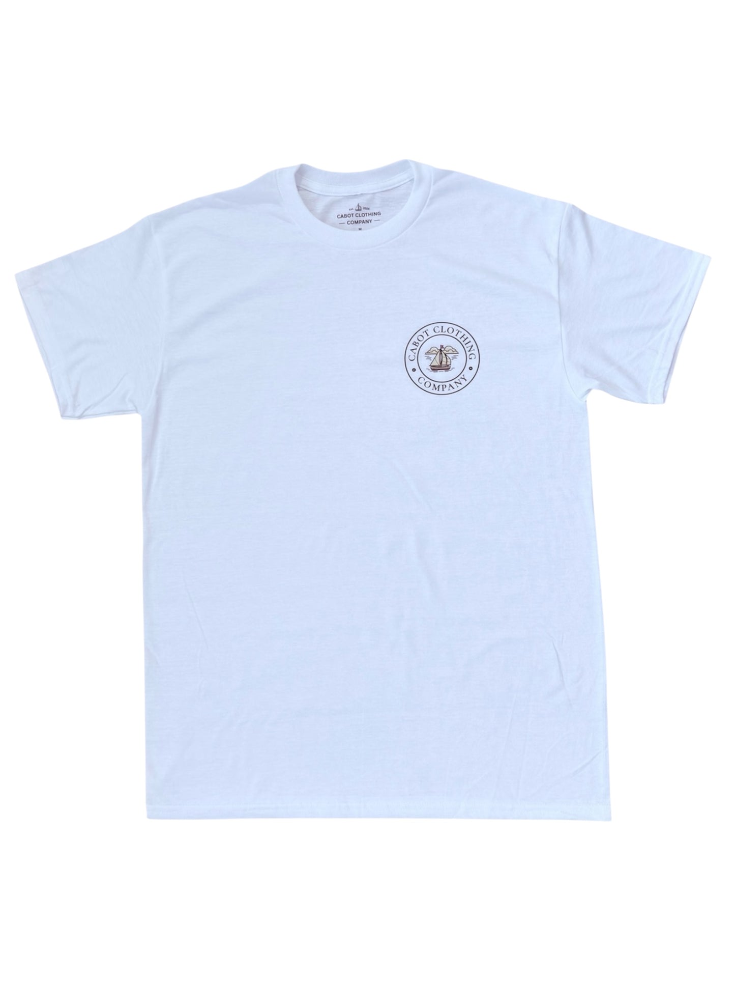 Colour Logo Tee - White