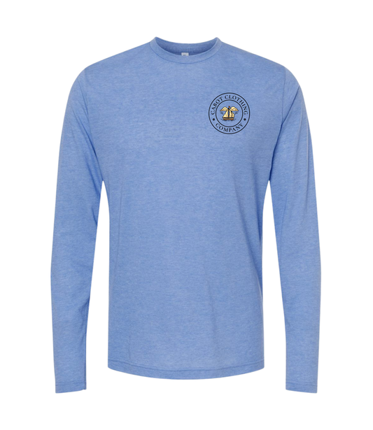 Low Key Long Sleeve Tee - Blue