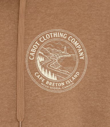 Full Zip Cabot Trail Hoodie - Brown