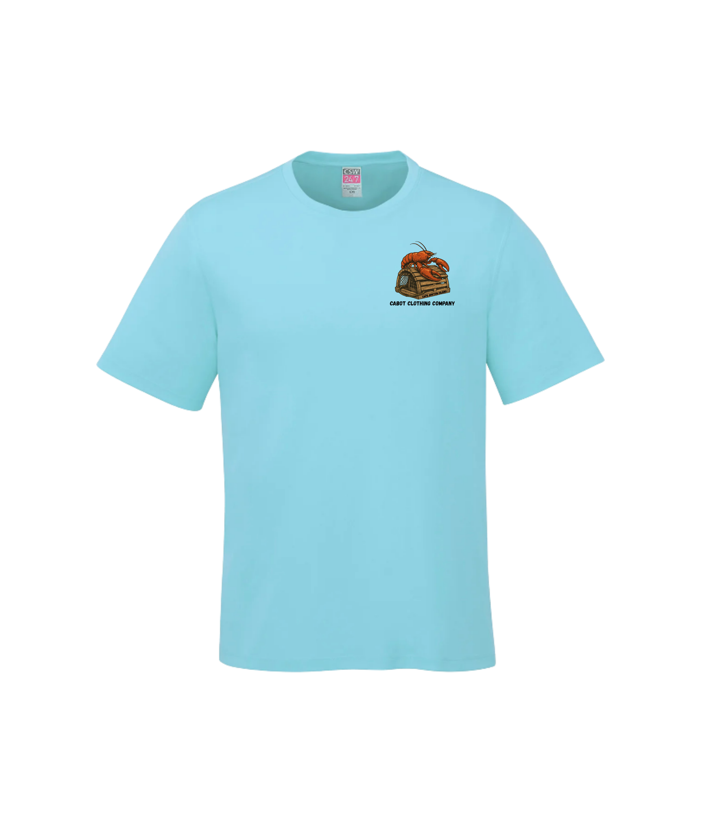 Lobster Trap Tee - Light Blue