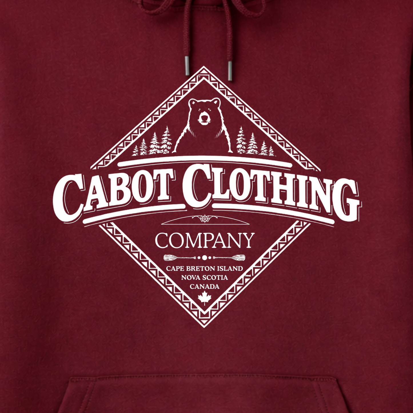 Vintage Black Bear Hoodie